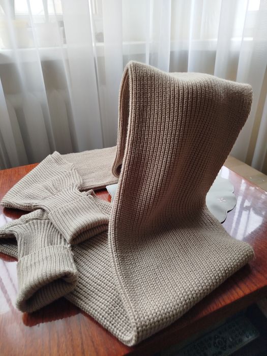 Шапка шарф палантін  женская  р.  57, 58, 59 шапка жіноча.