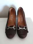 Sapatos camurça fabrico italiano D. Lepori Nr. 35