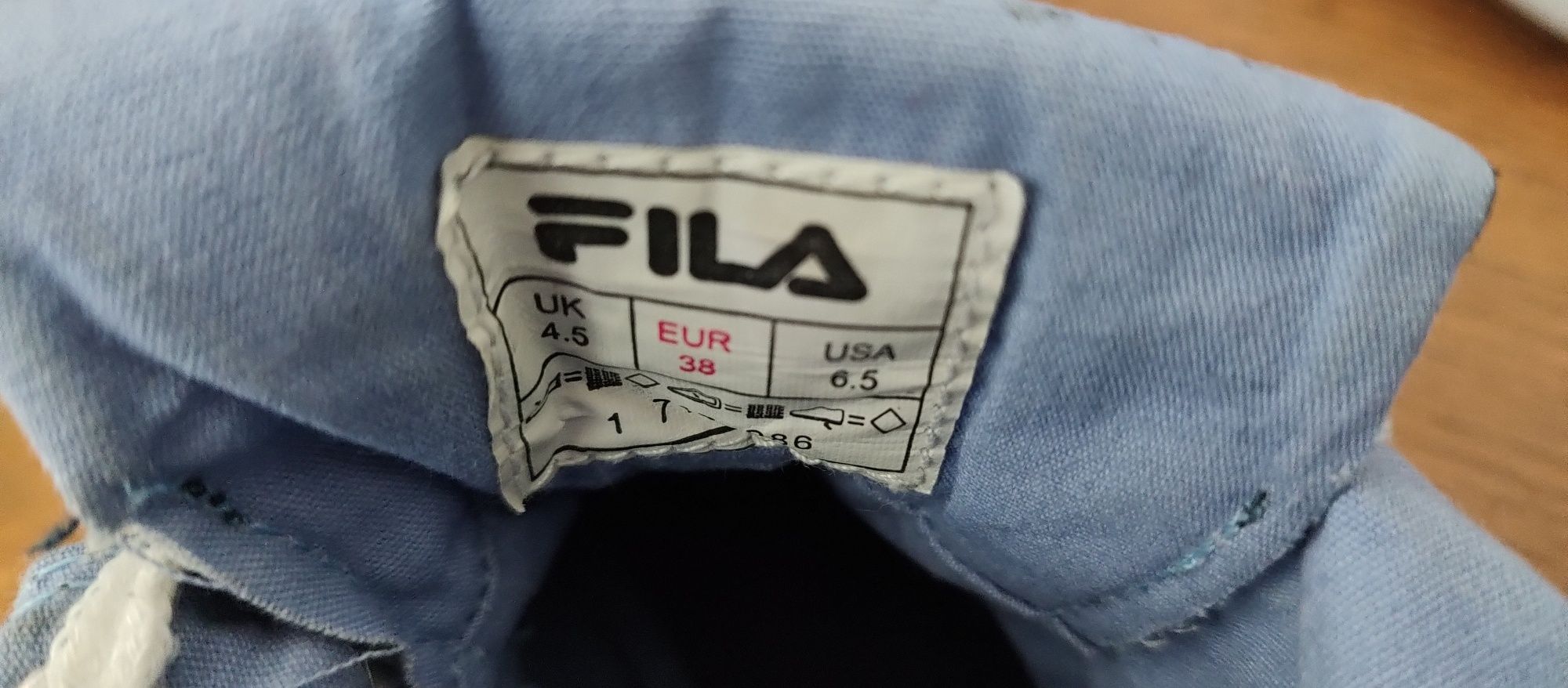 Trampki damskie wysokie FILA, r.38