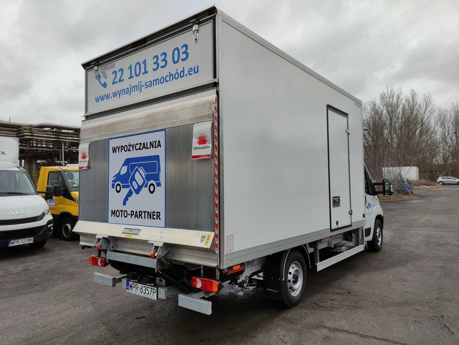 Wynajem bus Ducato Kontener/Winda/Dostawczy/8 palet/Paleciak