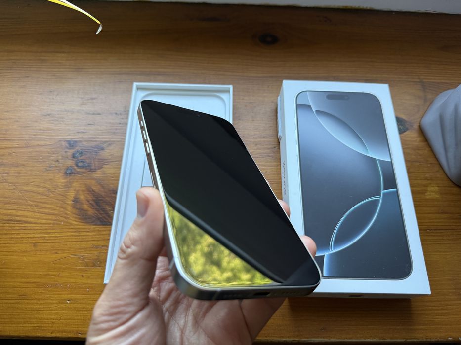  Apple iPhone 16 Pro Max 256GB White Titanium / Gwarancja / 100%