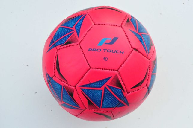 Яркий мяч м'яч футбольный Pro Touch 10 size 5 прессованная кожа
