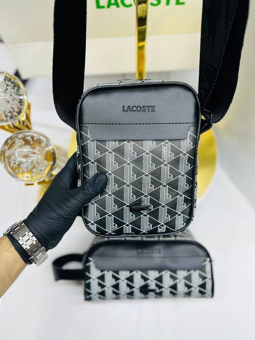 Чоловіча сумка месенджер Lacoste