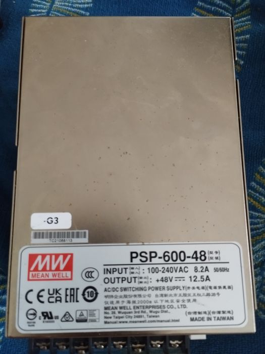 Mean Well Fonte de alimentação CA para CC