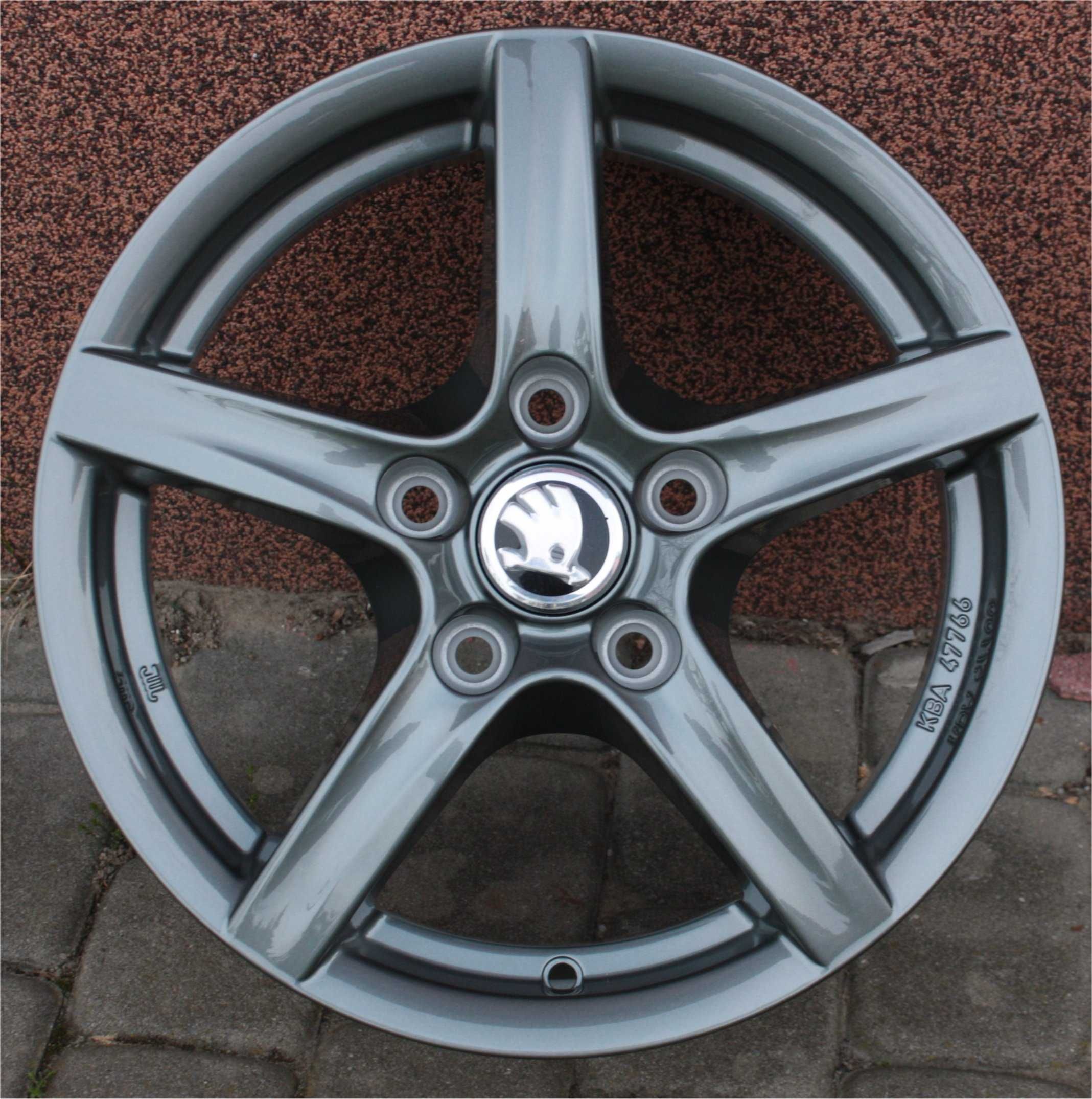 Nowe niemieckie alufelgi Alutec grip 15 5x112 et45 VW SKODA SEAT AUDI