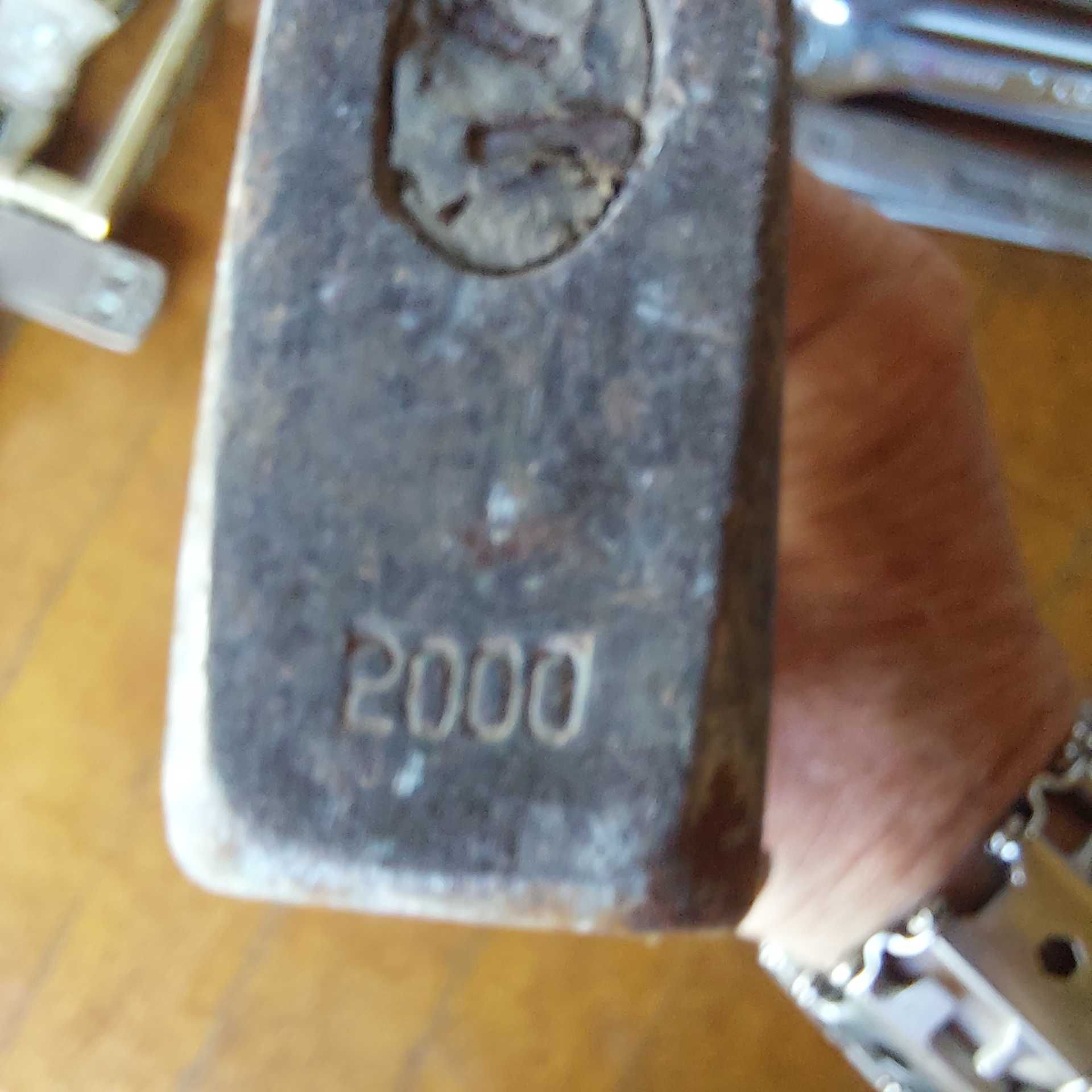 Mlot 2kg kowalski budowlany