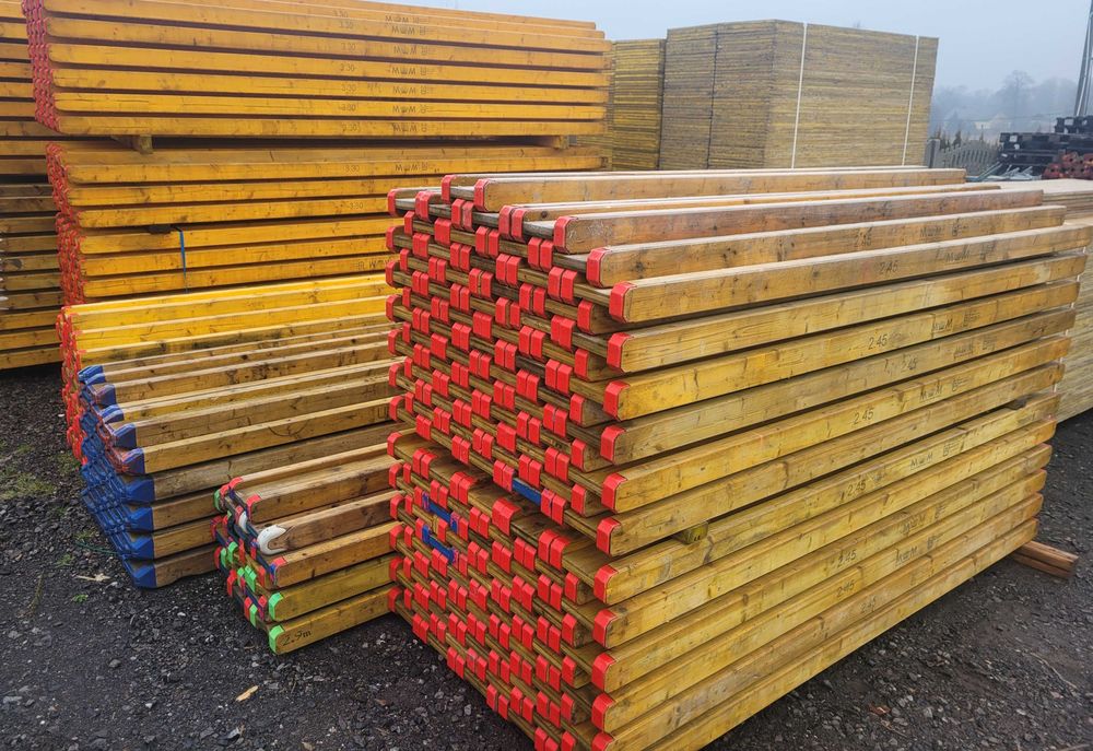 Stemple budowlane używane nowe Podpory stropowe Metalowe Dźwigar H20