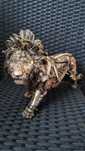 Lew steampunk modern figurka