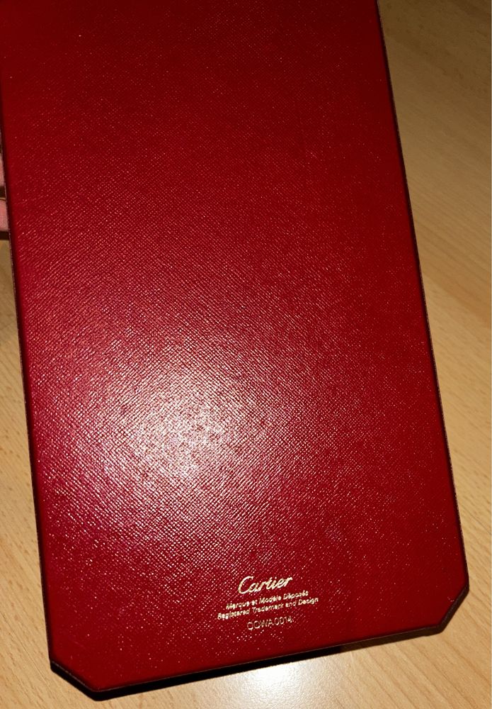 Pudełko Cartier cowa0014 skorzane