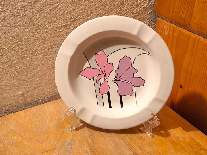 Duża popielnica popielniczka Porcelit Tułowice PRL