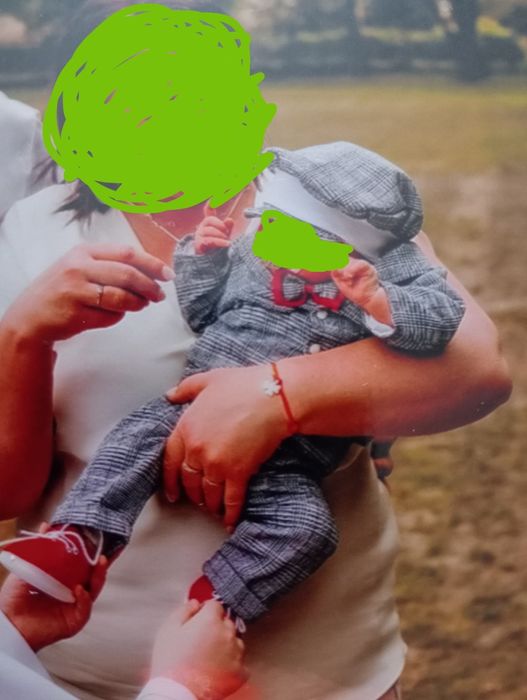 Ubranko do chrztu rozmiar 62