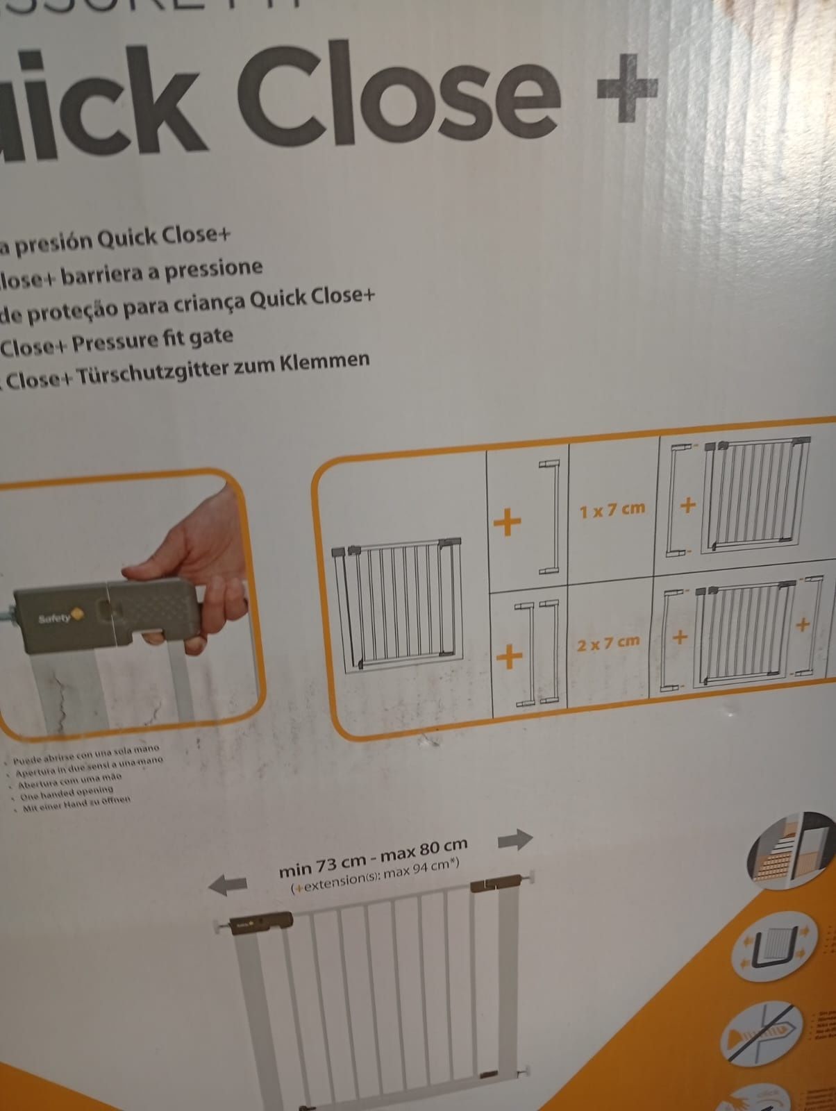 Grade de proteção para criança