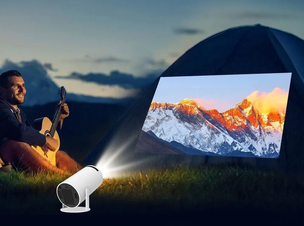 Projektor LED rzutnik X3H WiFi Bluetooth Android USB 150 cali + pilot