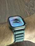 Apple Watch Ultra 2 Black Titanium com bracelete Dark Green Loop M