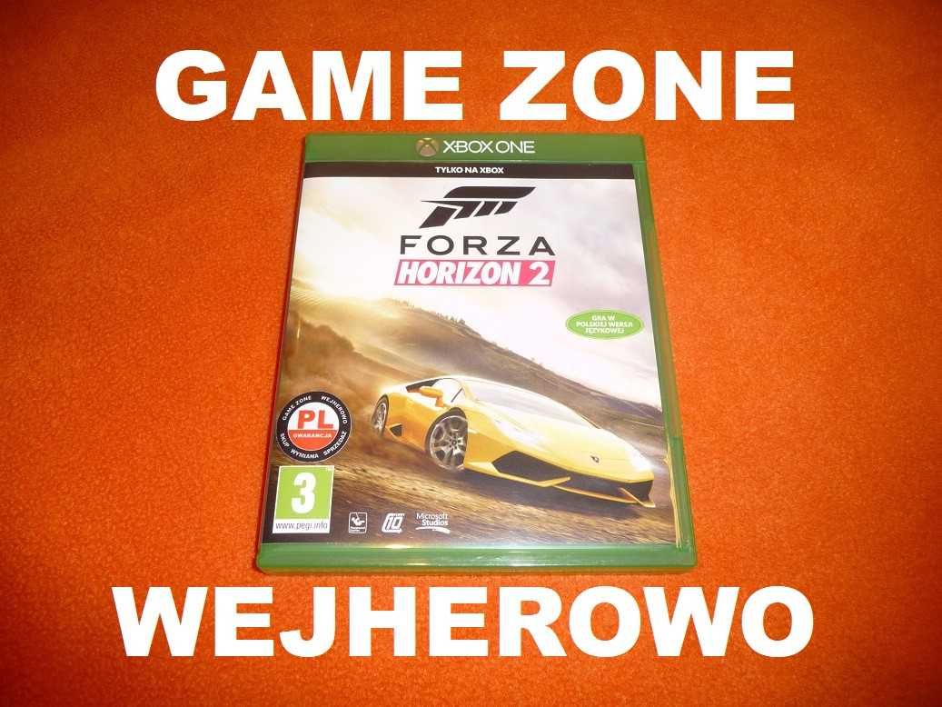 Forza Horizon 2 Xbox One + S + X + Series X = PŁYTA PL