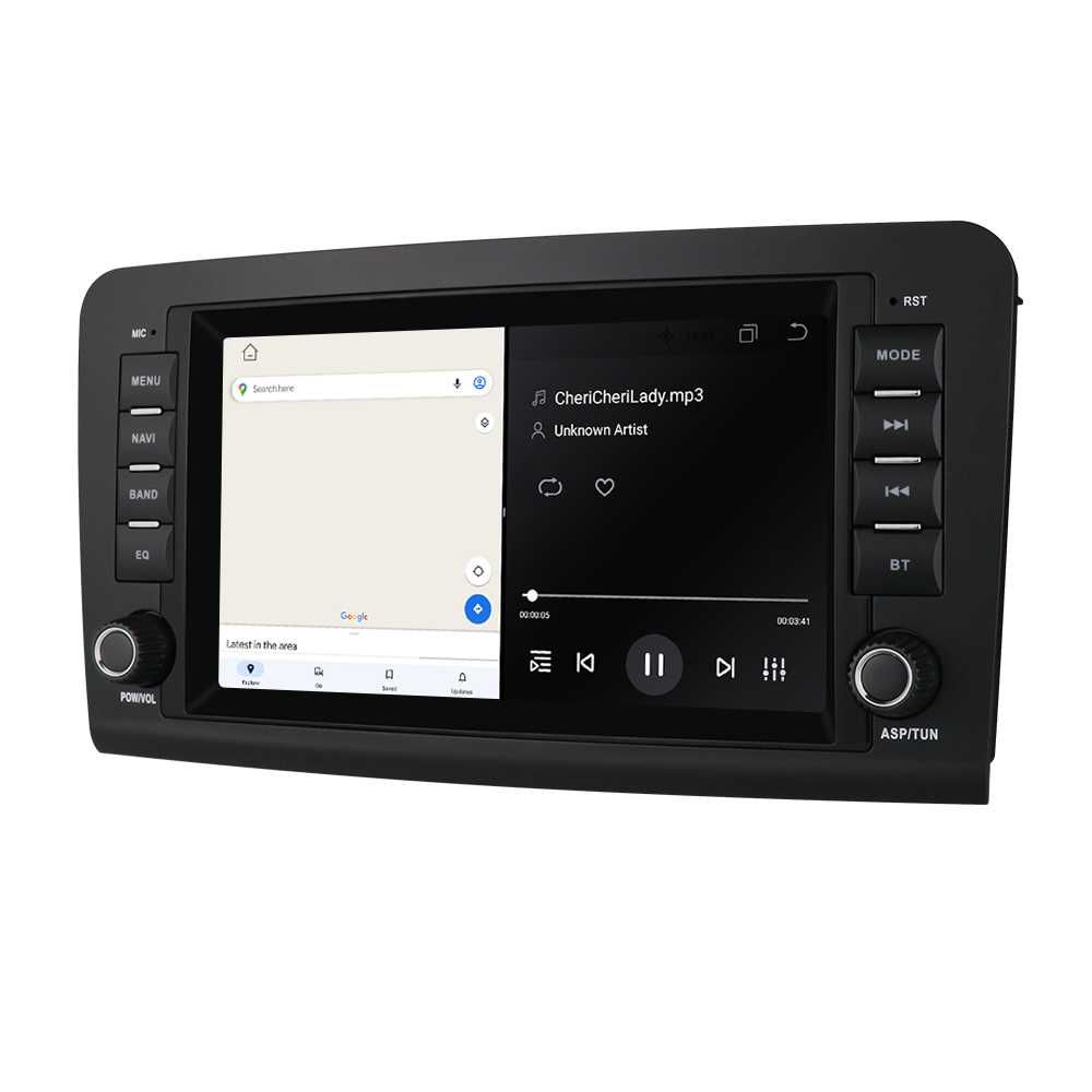 Radio FM  DAB+ GPS WiFi Android CarPlay Mercedes ML W164 GL Class X164