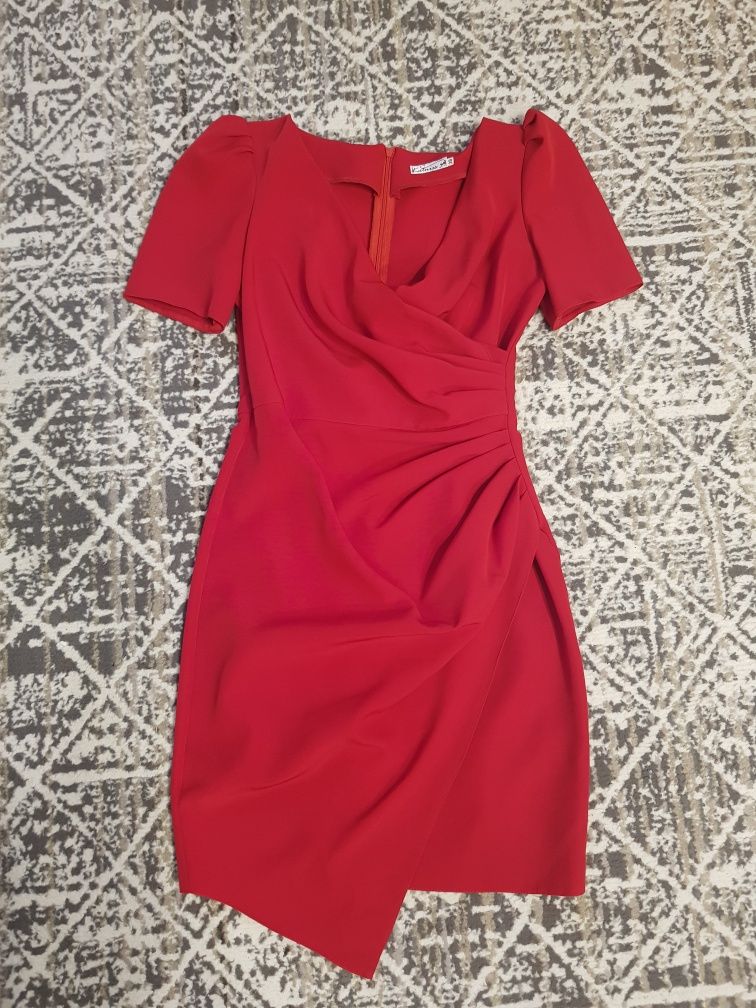 Sukienka Latika 38 ciemna czerwień na wesele przyjęcie