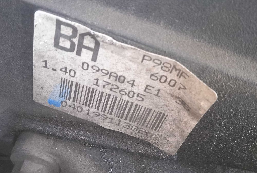 Silnik Ford Focus MK1 P98MF 6007 BA 1.4 FXDC