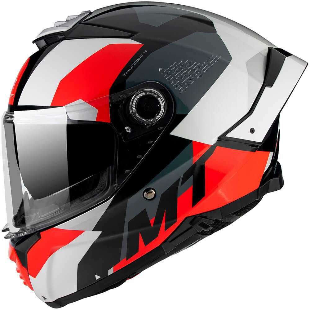 Kask Mt Helmets THUNDER 4 SV z blendą,mat,czerwony,kolory sklep Grójec