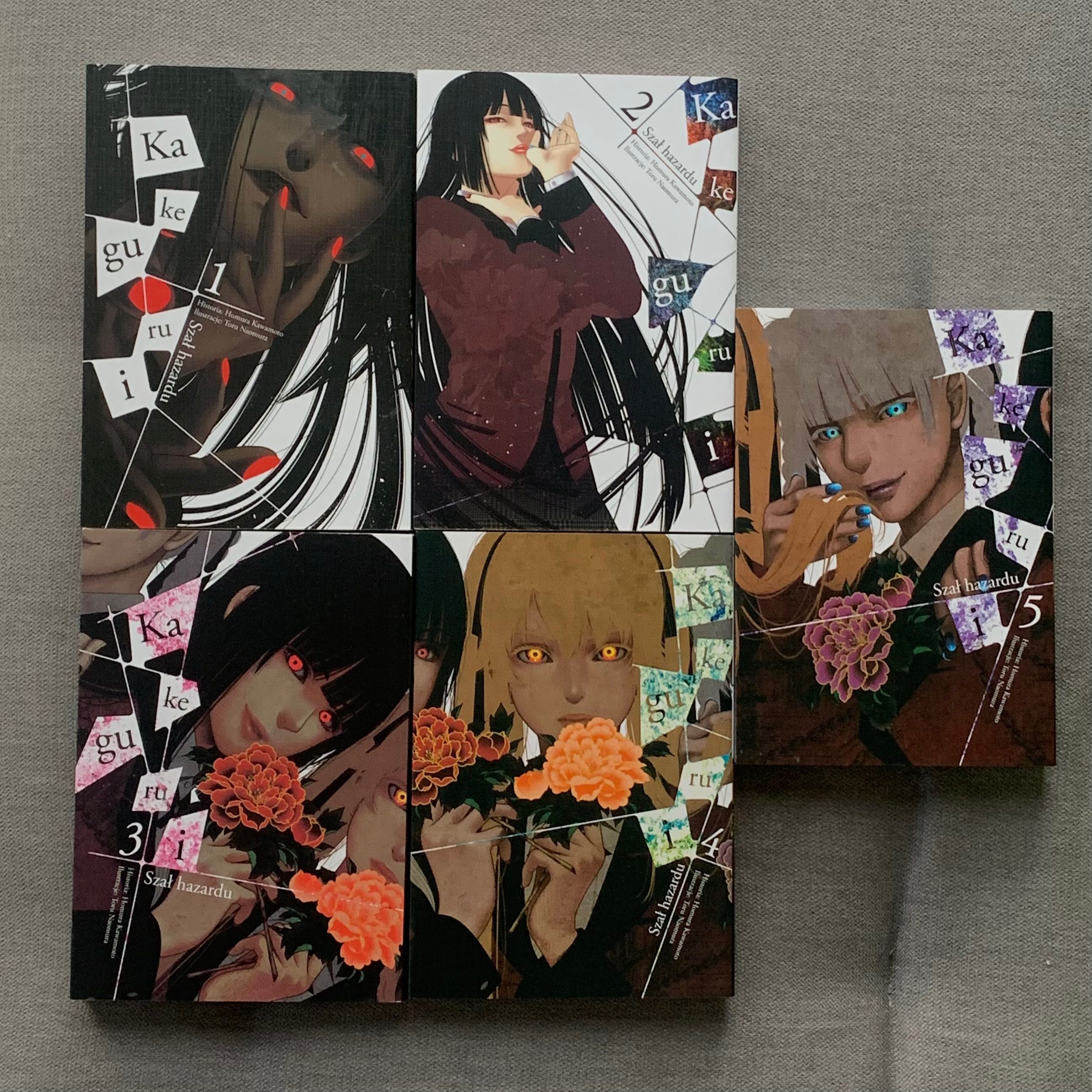 manga Kakegurui tom 1-5