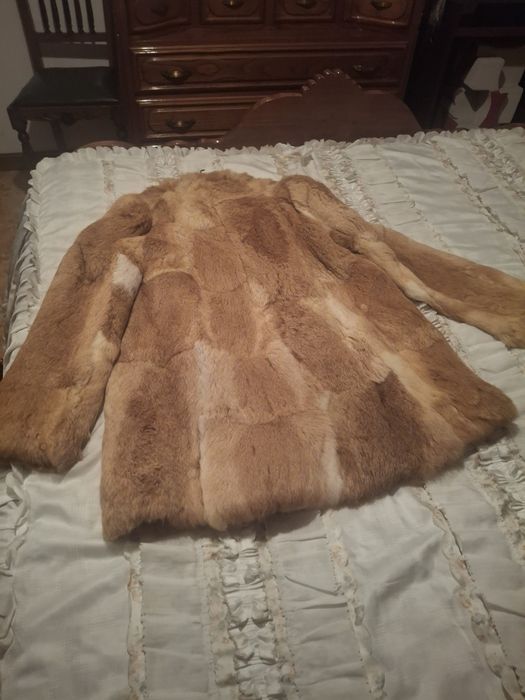 Casaco de pelo verdadeiro