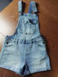 Ogrodniczki jeans roz 146