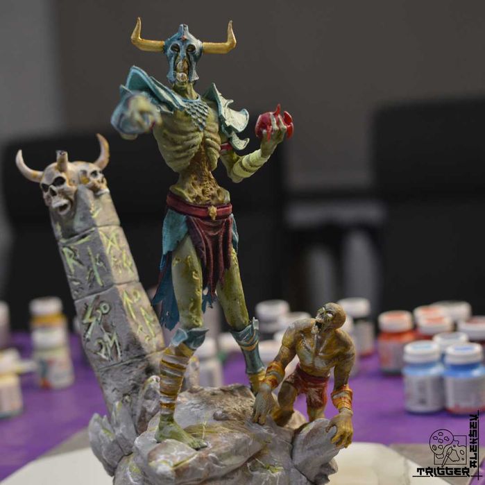 Dota 2/ Undying / Дота 2 / Коллекционная статуэтка Зомби  / 3-Д Печать