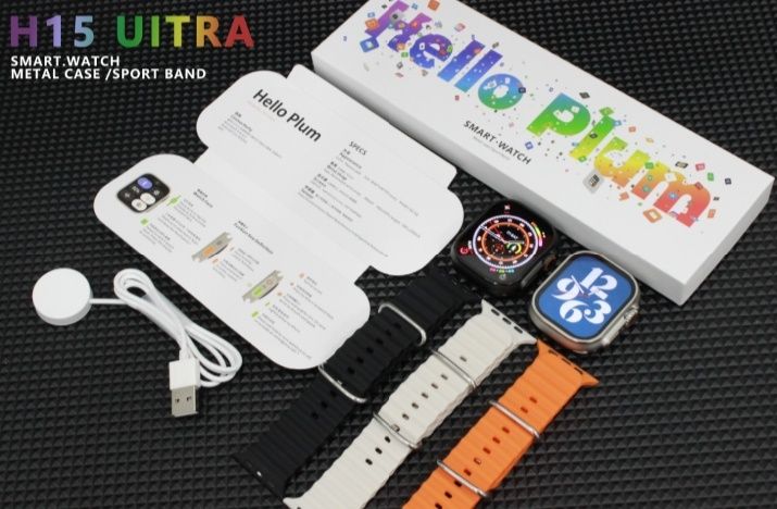 !!Smart Watch series 10 apple Ультра 3 Смарт часы H15 Ultra Hello plum
