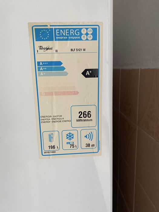 Lodówka  whirlpool blf 5121 w