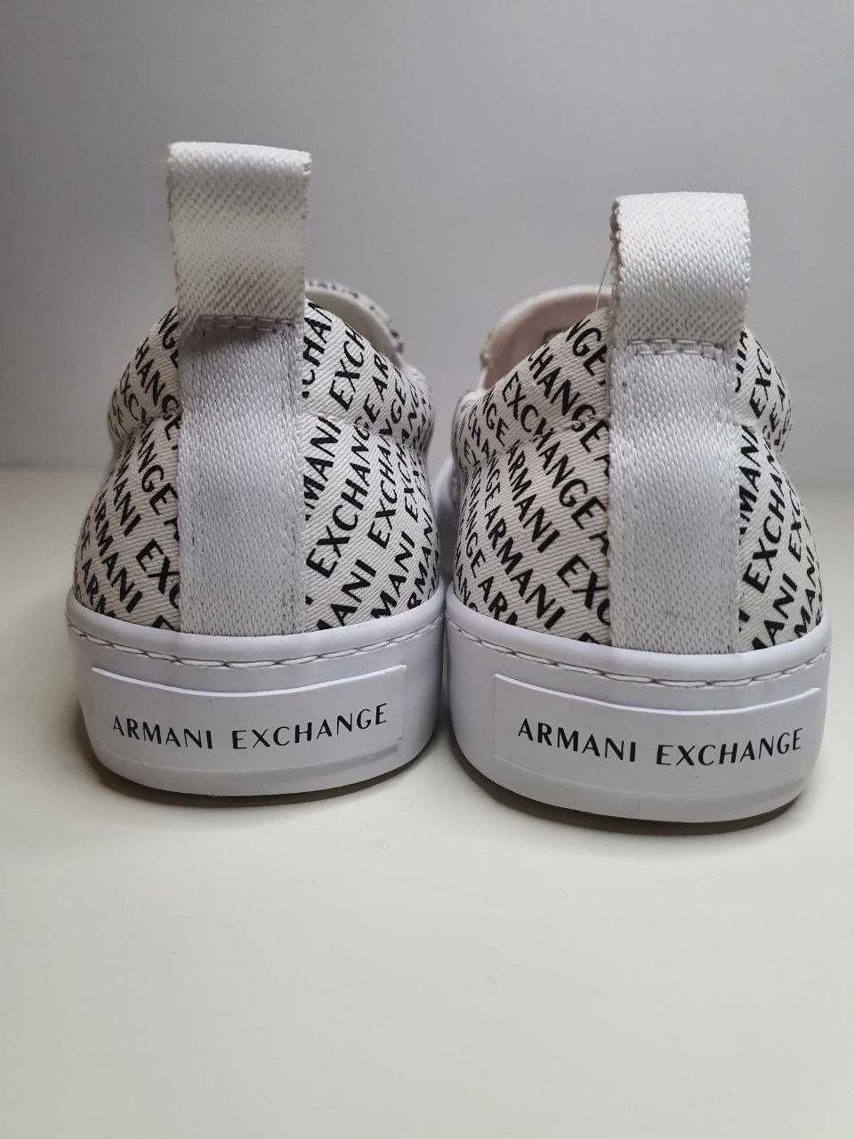 Trampki slip-on Armani Exchange