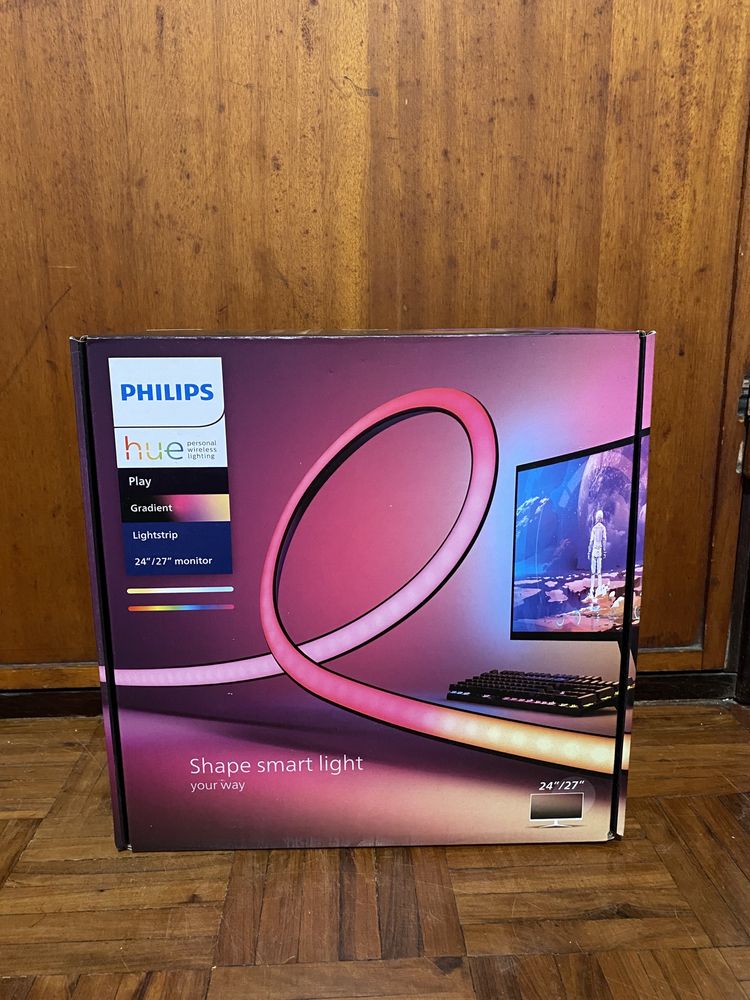 Tira LED Philips Hue Ambiance para Monitor 24-27"