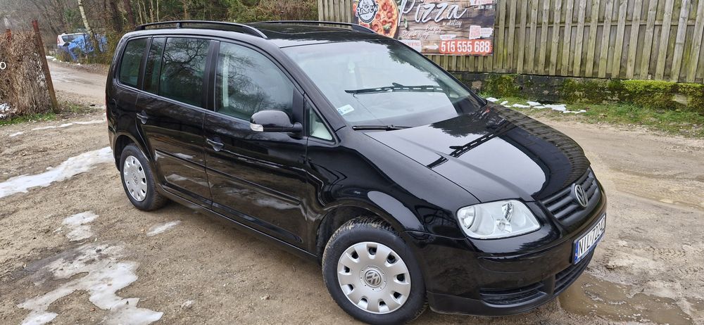 Vw Touran!1.9 Tdi BKC 105km 6 biegow!255 tys przeb!Bez rdzy!Servisowan