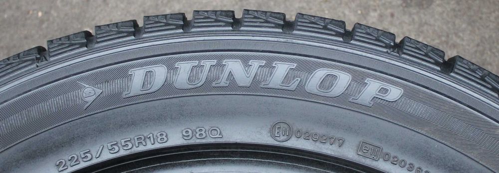 Зимові шини, зимова резина 225/55/R18 Dunlop Graspic DS 3