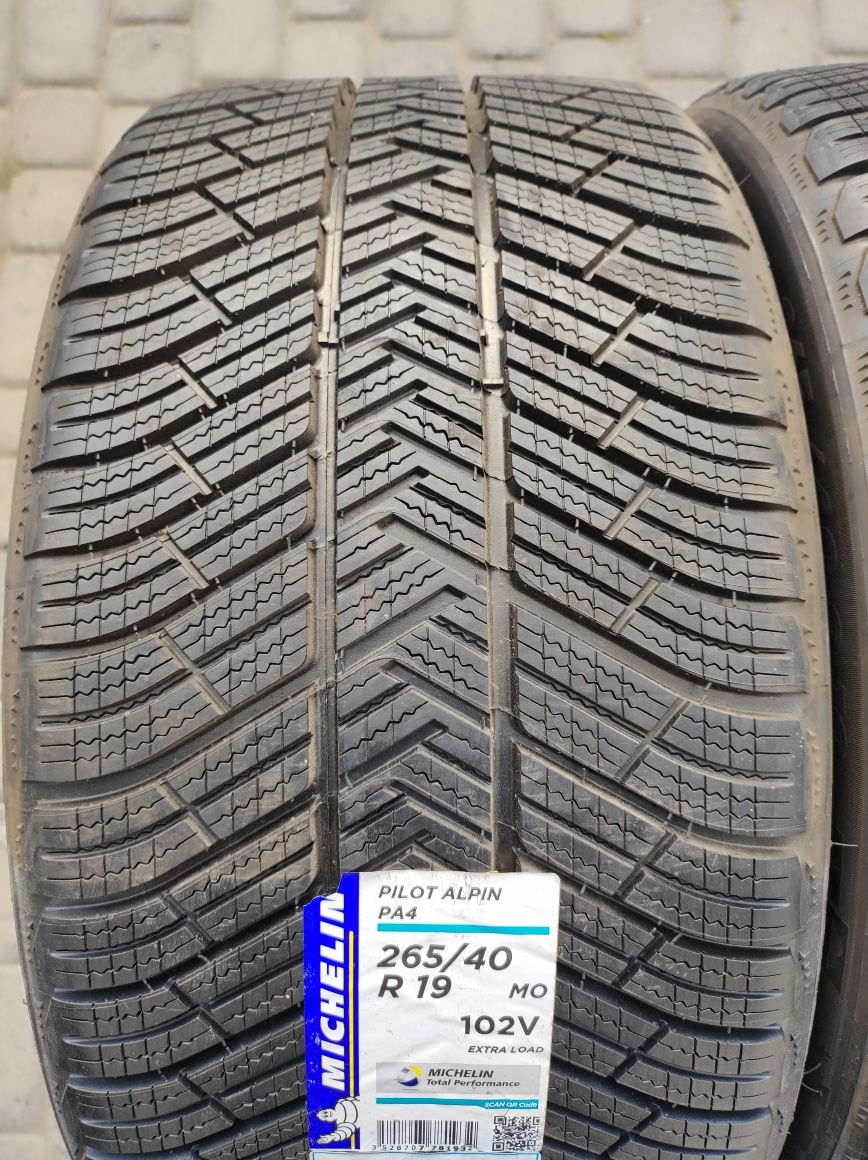 NOWE 2x265.40.19 i 2x295.35.19 Michelin Pilot Alpin Pa4 MO