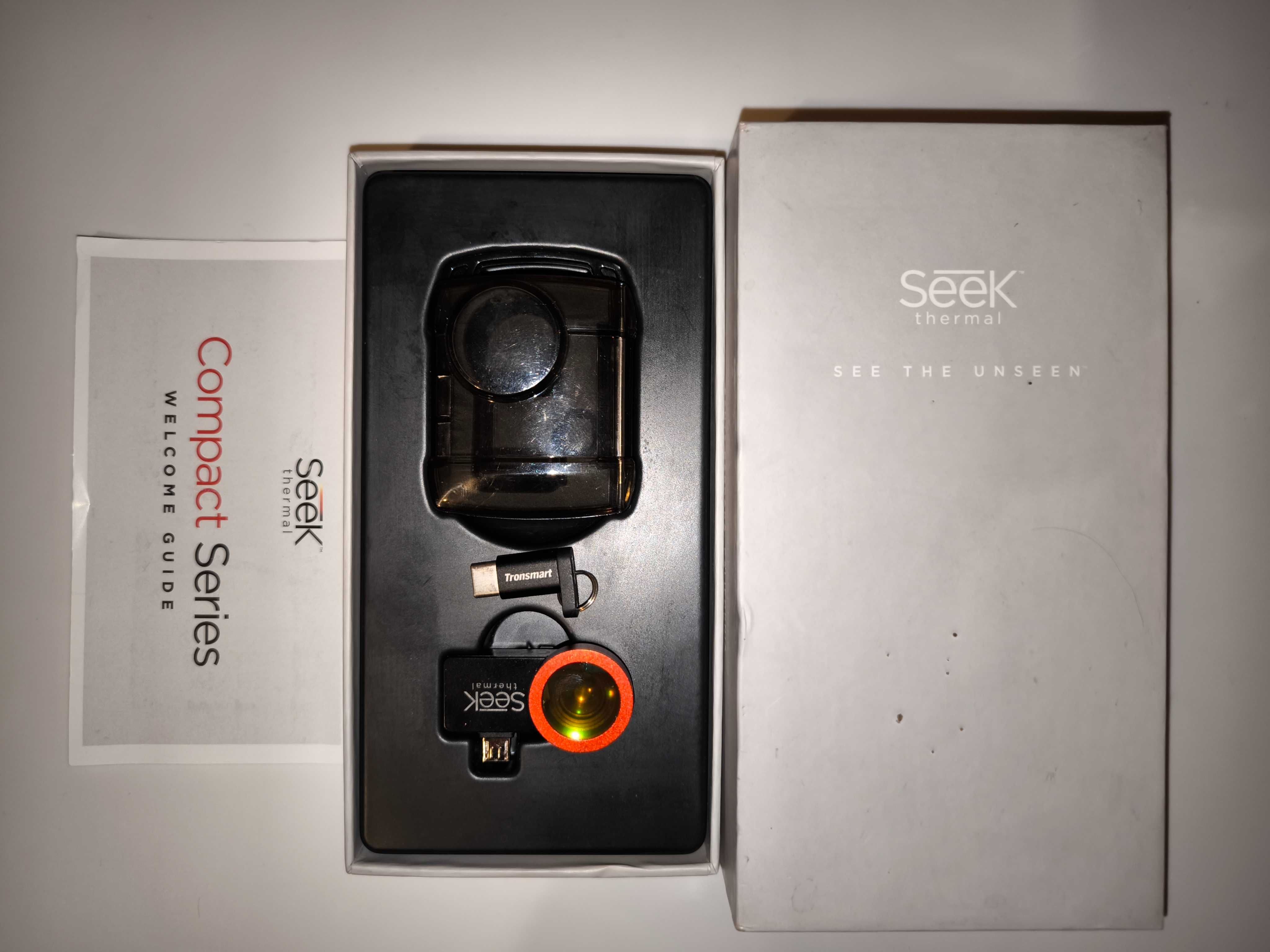Тепловизор Seek Thermal Compact (переходник+линза)