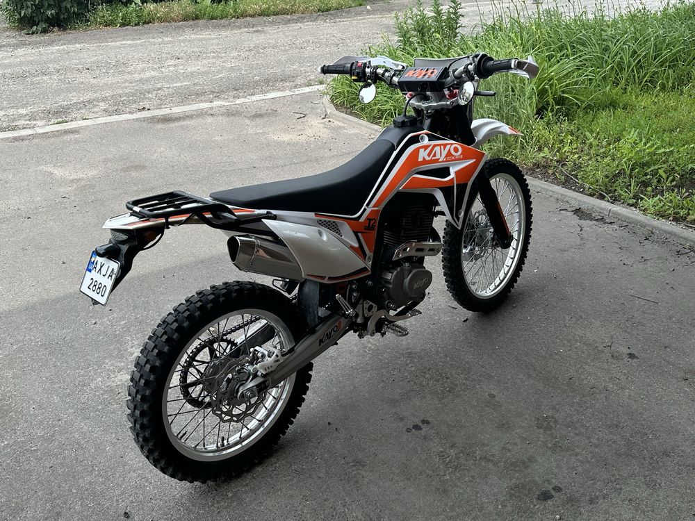 Мотоцикл Kayo t4 эндуро 250кубов