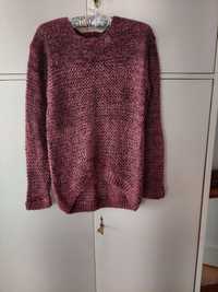 Fioletowy lekki sweter