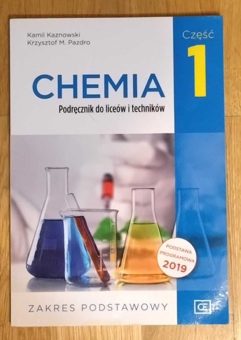 Chemia 1 Podręcznik do liceów i techników zakres podstawowy
