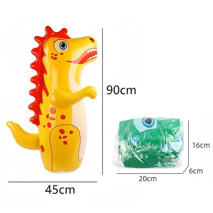 Боксерська груша для дітей 90 см / Неваляшка / Швидкий відскок 3-6 рок