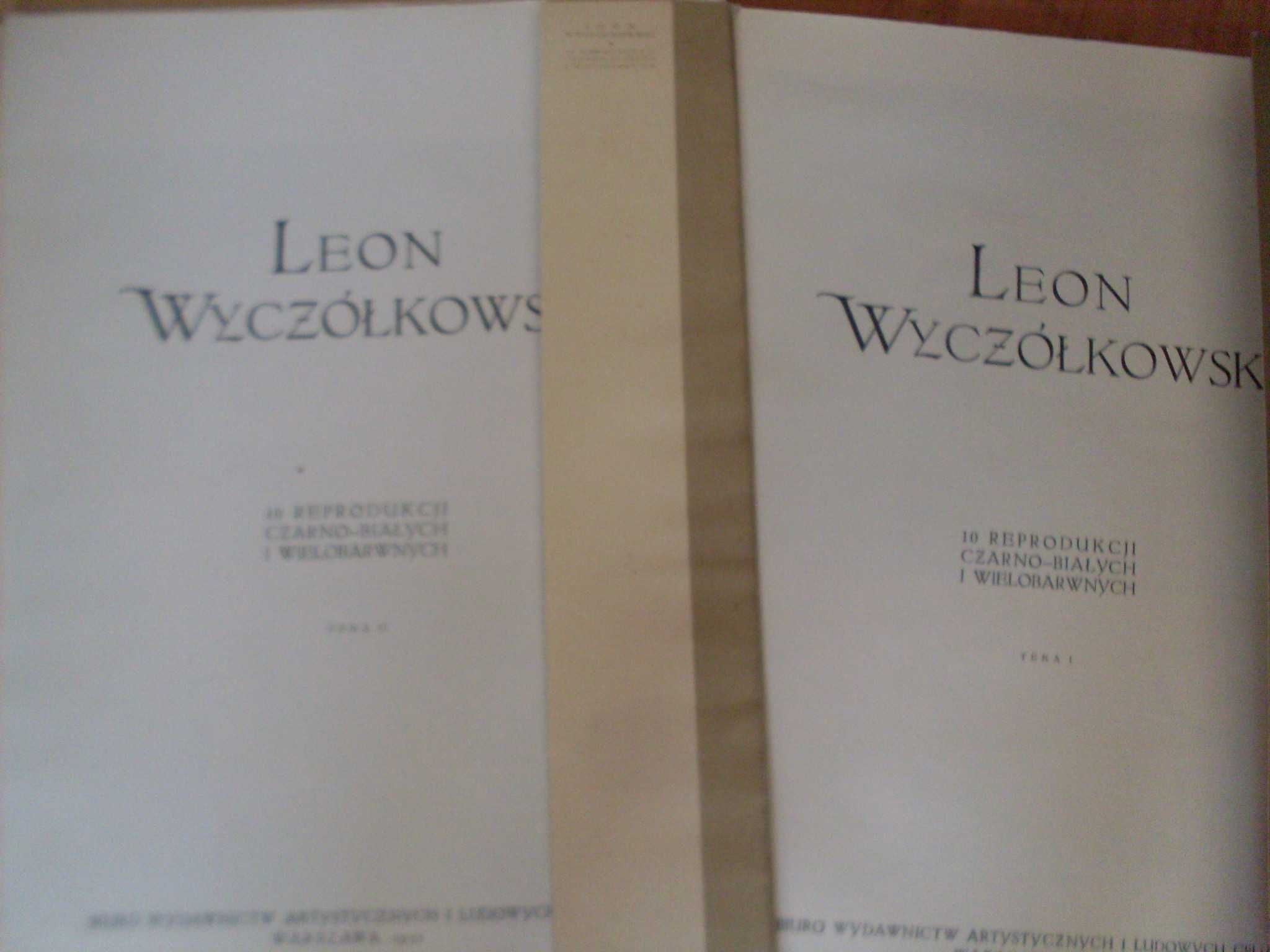Leon Wyczółkowski teka I i II reprodukcja 1952 r