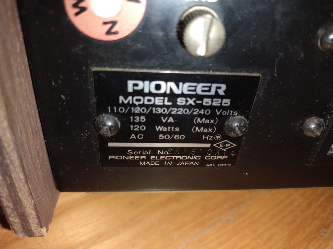 Pioneer SX 525 wzmacniacz amplituner retro vintage