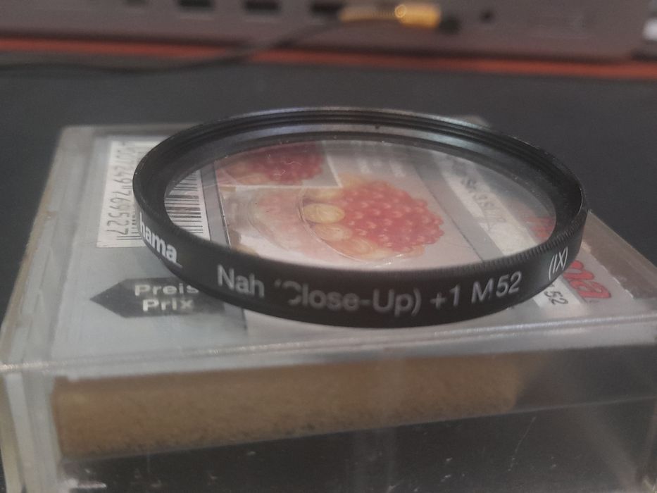 Vendo 3 filltros close-Up para 52mm e 58mm