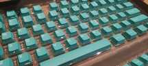 Miętowe nasadki na klawiaturę [Mint Keycaps 115 Set]