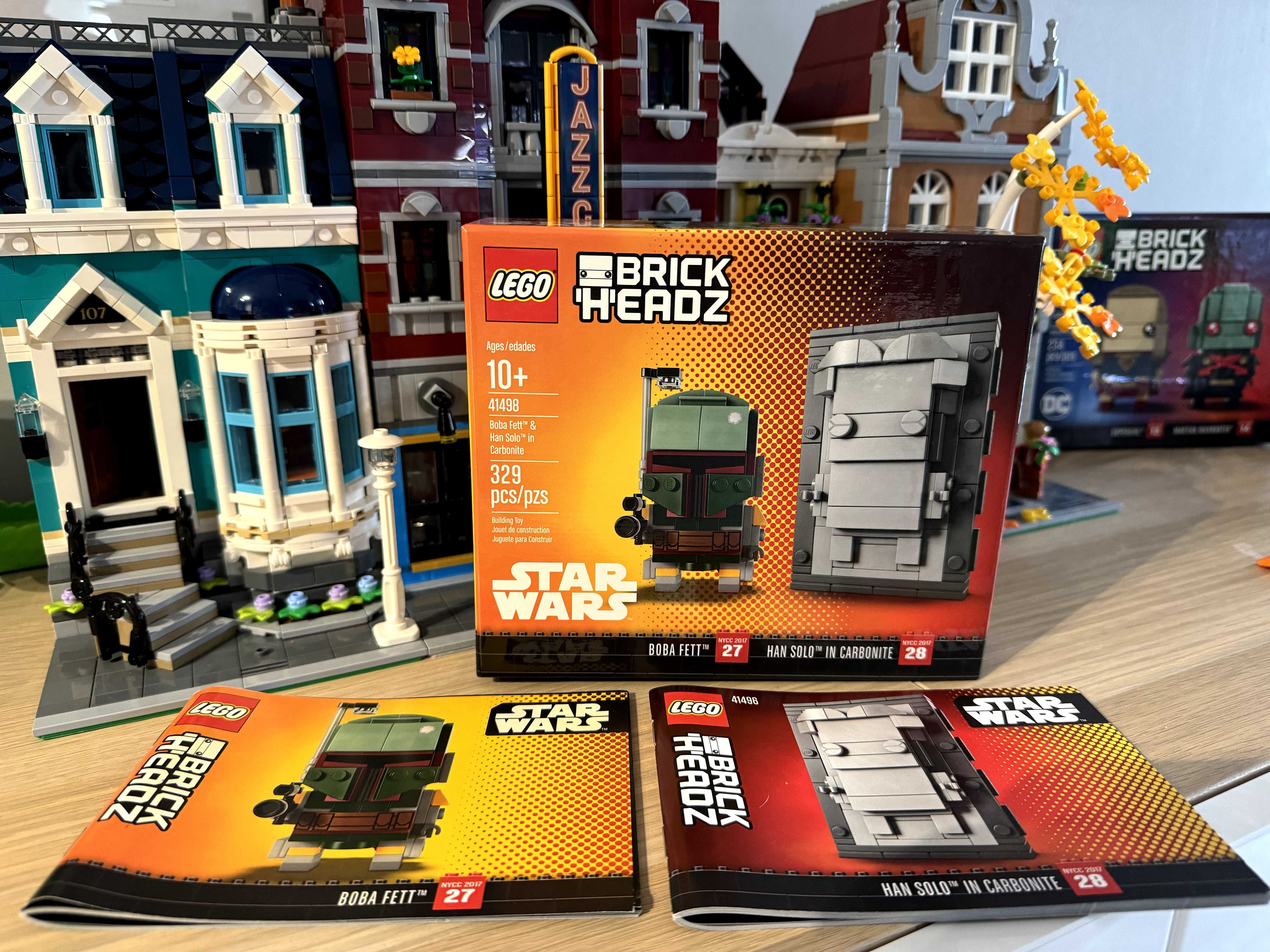 Lego BrickHeadz 41498 Boba Fett & Han Solo in Carbonite