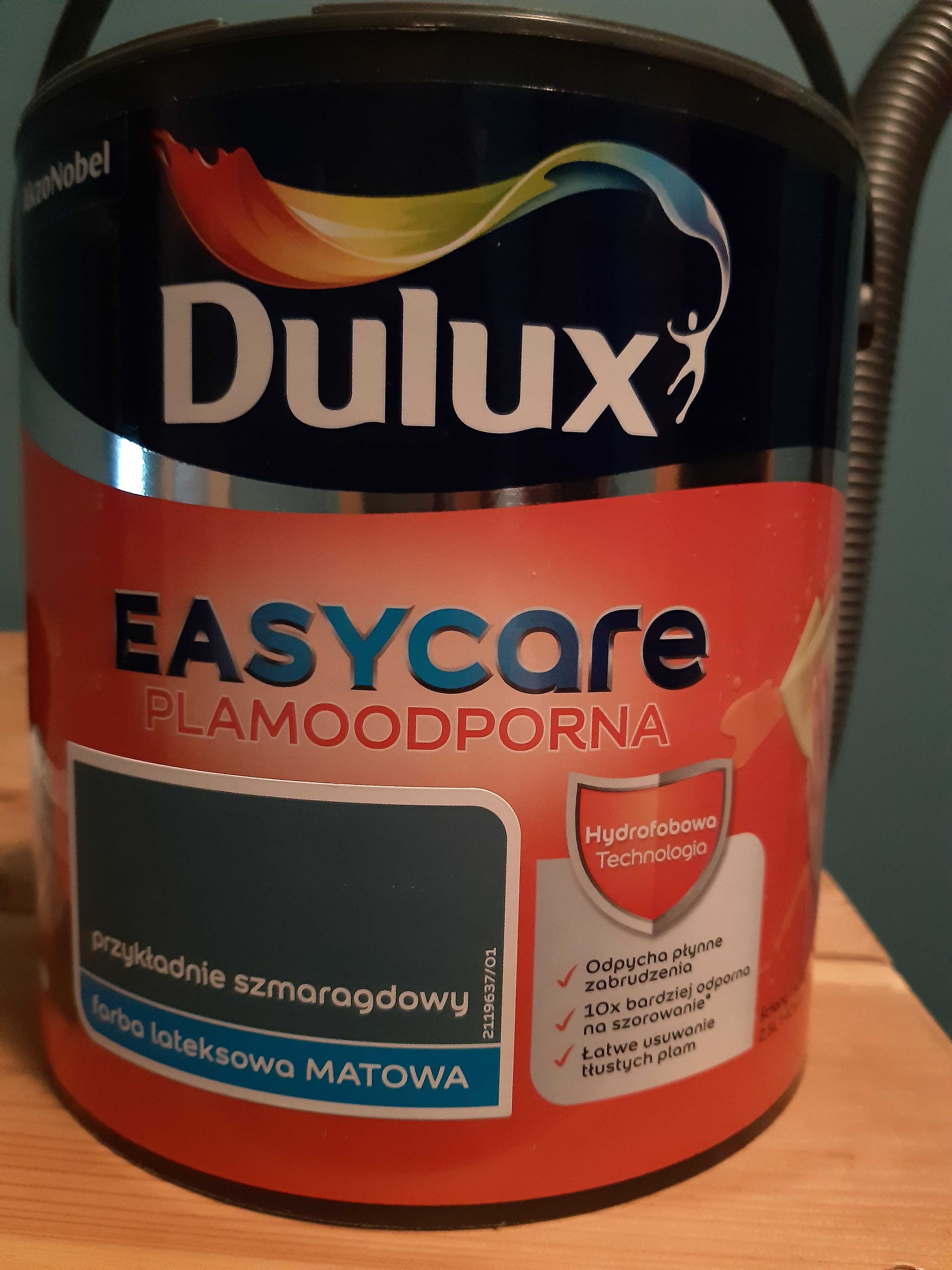 farba lateksowa Dulux szmaragdowy