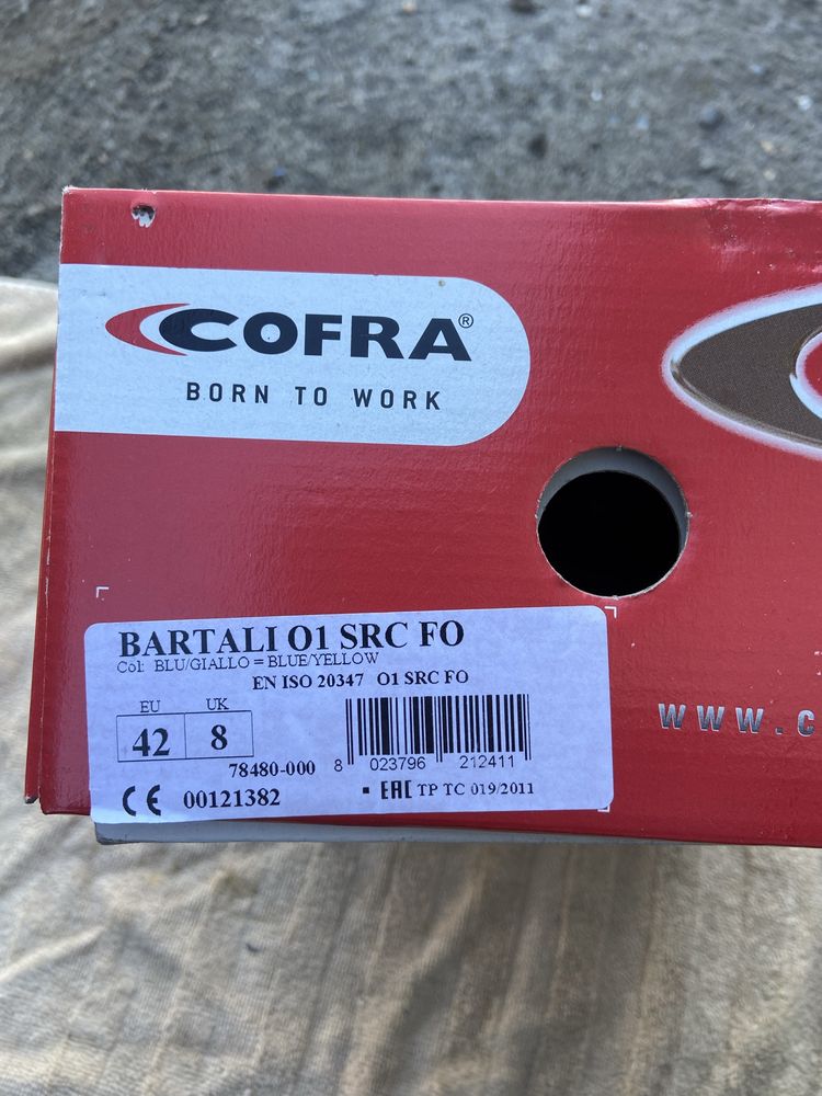 Продам спецвзуття Cofra Bartali 01 SRC FO