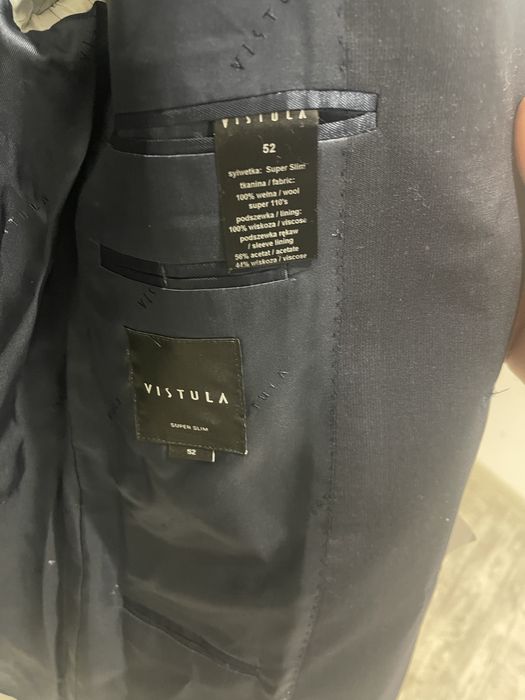 Marynarka Vistula granatowa