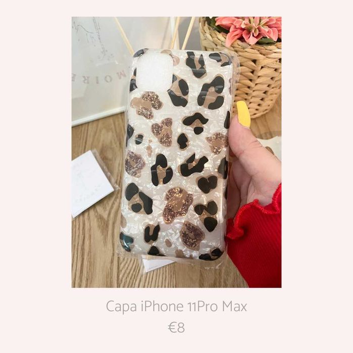 Capa iphone 11 Pro Max Animal Print Variadas