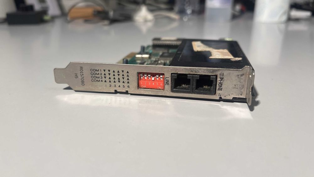 Modem ISA, f-1128HV/R6, KB3406