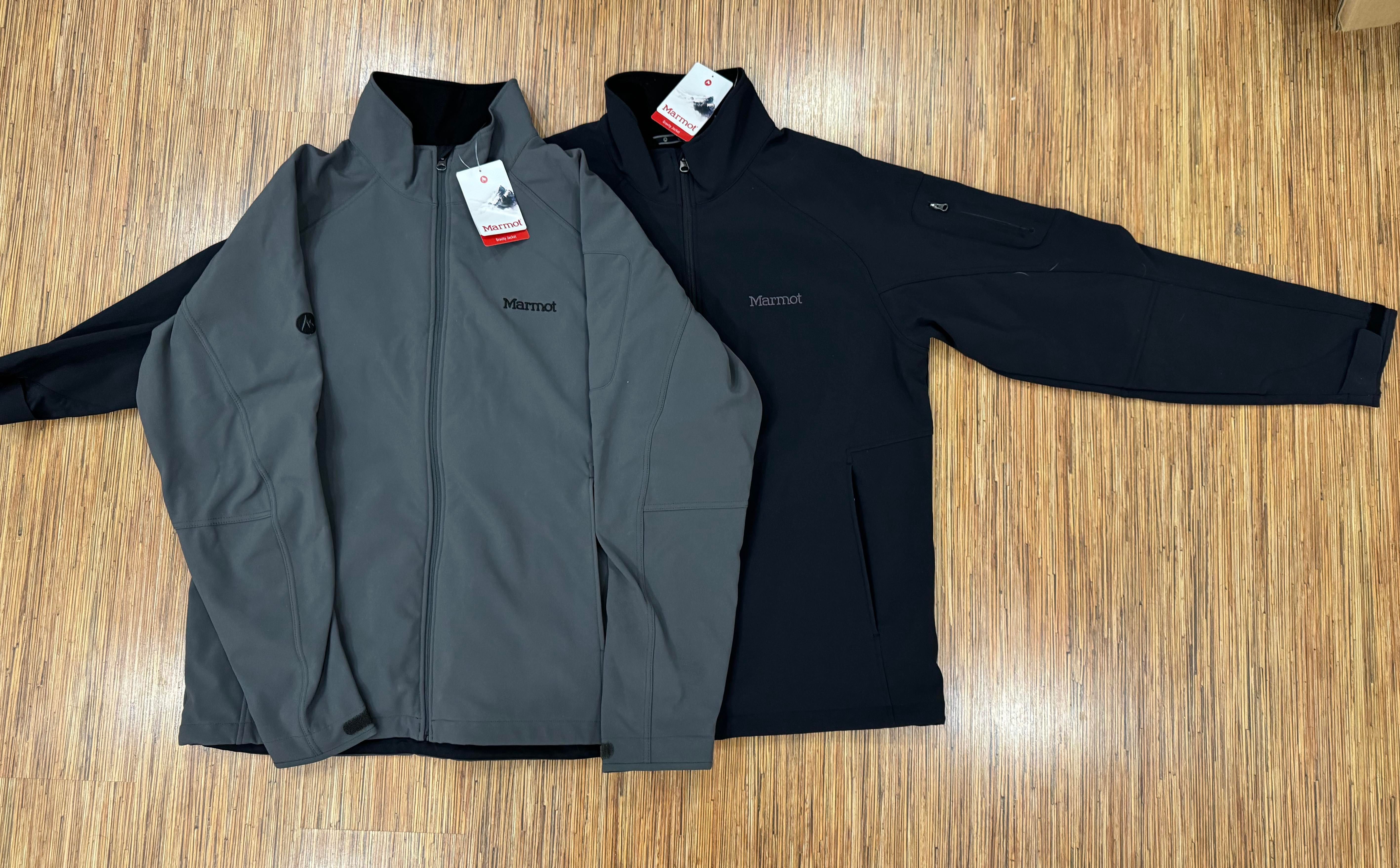 PCU, ECWCS L5 Soft Shell Marmot Gravity Jacket, Slate Grey, Black, XL.